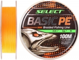 Шнур Select Basic PE 100m col.(оранж.) 0.10mm 10LB/4.8kg