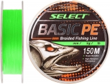 Шнур Select Basic PE 100m (салат.) 0.08mm 8LB/4kg