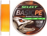 Шнур Select Basic PE 150m col.(оранж.) 0.14mm 15LB/6.8kg