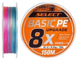 Шнур Select Basic PE 8x 150m (мульти.) #0.6/0.1mm 12LB/5.5kg