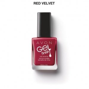 Лак для нігтів «Гель-ефект», відтінок Red Velvet/ Червоний оксамит, 10 мл