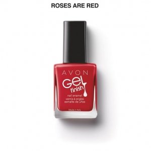 Лак для нігтів «Гель-ефект», відтінок Roses are Red/ Червона троянда, 10 мл