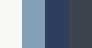 Тіні для повік «Чудовий квартет»Smokey Blue/ Синя димка 97331