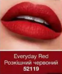 Губна помада «Матовий ідеал»Розкішний червоний / Everyday Red 52119