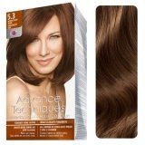 Стійка крем-фарба для волосся «Салонний догляд»Medium Golden Brown-Золотаво-коричневий шатен-5.3 1468980