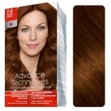 Стійка крем-фарба для волосся «Салонний догляд»Light Copper-Шоколадно-мідний-7.4 1312666