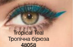 Гелевий олівець для очей «Точність кольору»/GEL EYELINER Тропічна бірюза/Tropical Teal 1481483