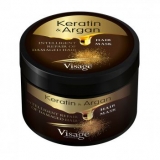 Маска для волосся з кератином та аргановою олією Visage, 500 мл 4516002